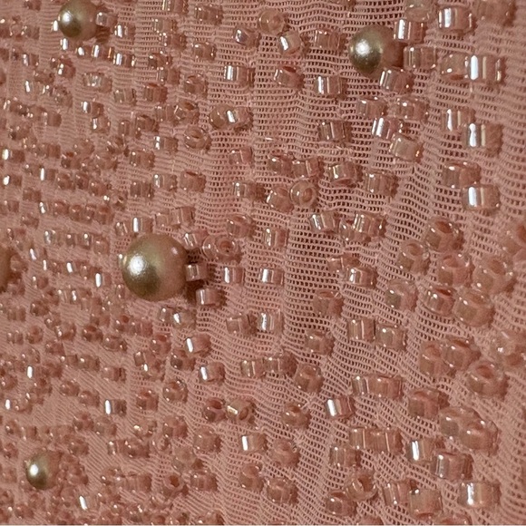 OH POLLY La Desirade Bordeaux Maxi Skirt in Rose prom formal special occasion 6 - Picture 7 of 17